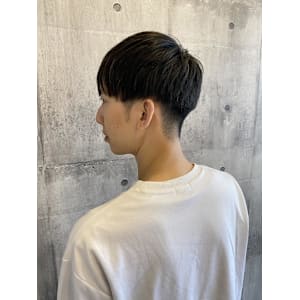 マッシュ×ツーブロック