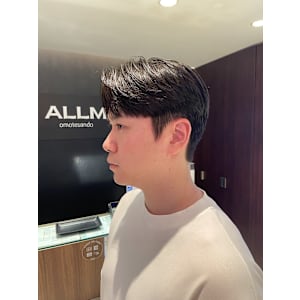 韓国ヘア ダウンパーマ 髪質改善 カルマヘア メンズ韓国ヘア