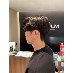 韓国ヘア ダウンパーマ 髪質改善 カルマヘア メンズ韓国ヘア