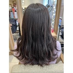 ［なつな］グレージュ/透明感カラー