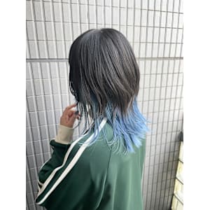 ウルフレイヤー/インナーカラー/デザインカラー