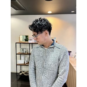 【老沼】大人スパイラルパーマ