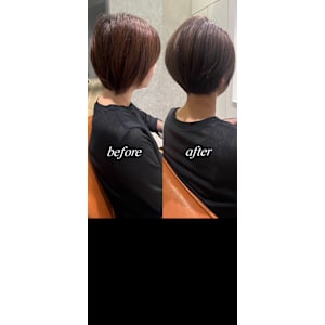 【before afterあり】柔らかショートボブ