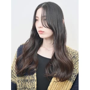 韓国風ウェーブスタイル