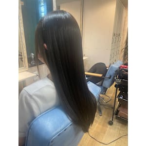 across hair design 池袋店 × ロング