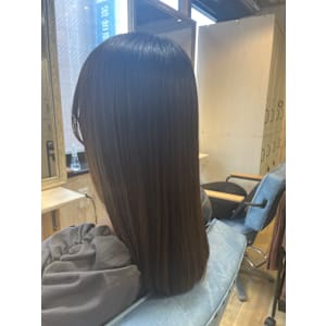 across hair design 池袋店 × ロング