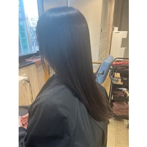 across hair design 池袋店 × ロング