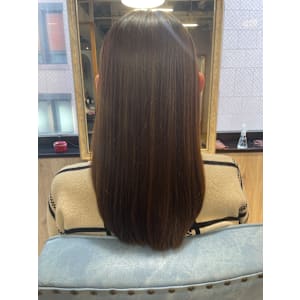 across hair design 池袋店 × ロング