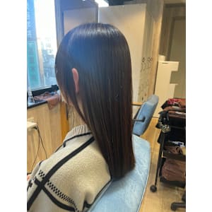 across hair design 池袋店 × ロング