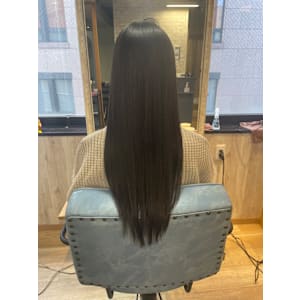 across hair design 池袋店 × ロング