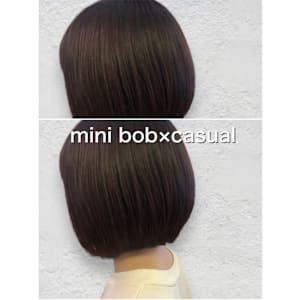 コンパクトでかわいい♪ミニボブ　6