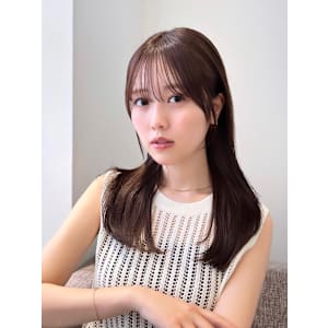 顔まわりカット/前髪/似合わせカット/レイヤーカット/銀座