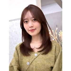 顔まわりカット/前髪/似合わせカット/レイヤーカット/銀座