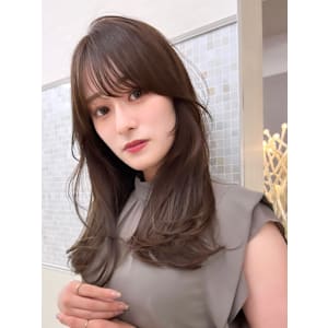 顔まわりカット/前髪/似合わせカット/レイヤーカット/銀座