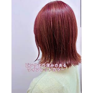 艶感◎ワインレッドカラー　3