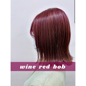 艶感◎ワインレッドカラー　3