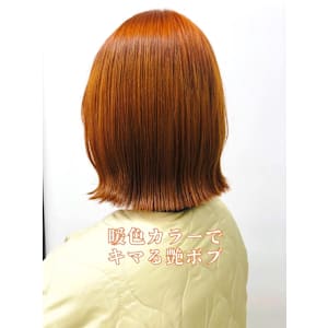 暖かみと艶感◎オールジャンルハマるボブ　2