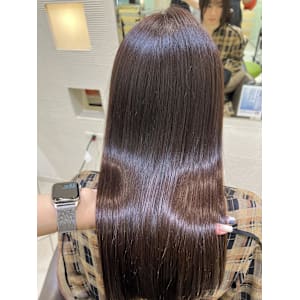 酸性縮毛矯正♪酸性ストレートロング