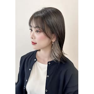 簡単イメチェン/イヤリングカラー/ダブルカラー	