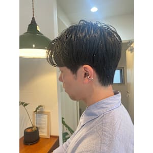 【noka 新宿】シンプル×センターパート