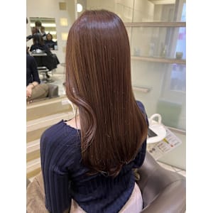 □酸性縮毛矯正 加工なし！