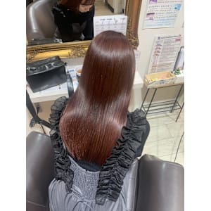 メテオカラーでピンクブラウン！