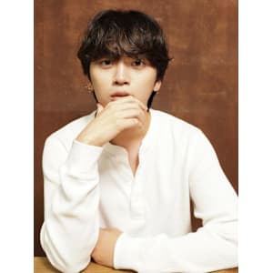 大人マッシュパーマ