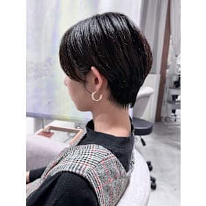 【稲垣】イメチェン似合わせ小顔耳かけコンパクトショート