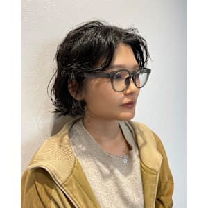 【井上】ボブパーマニュアンスパーマショートパーマ