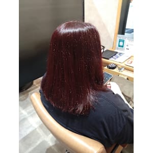 ボルドーピンク☆ - 半個室型美容室 Sourire 姪浜店【ハンコシツガタビヨウシツスーリールメイノハマテン】掲載中