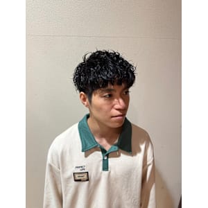 爽やかイケメンスタイル!! ショートスパイラルパーマ