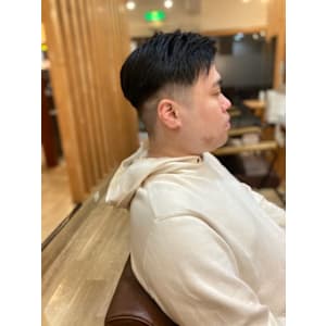 お客様髪質改善データ1474（さわやかツーブロック）