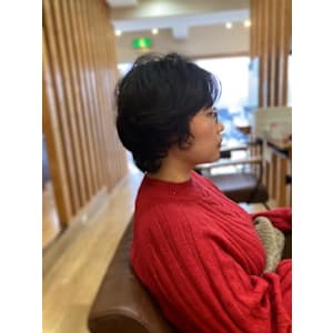 お客様髪質改善データ1475（パーマ縦巻き編）