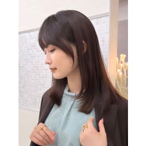 顔まわりカット/前髪/似合わせカット/レイヤーカット/銀座