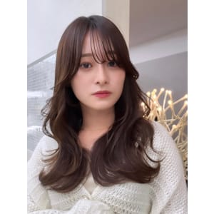 顔まわりカット/前髪/似合わせカット/レイヤーカット/銀座