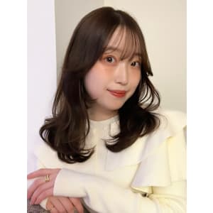 顔まわりカット/前髪/似合わせカット/レイヤーカット/銀座