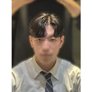 韓国ヘア ダウンパーマ 髪質改善 カルマヘア メンズ韓国ヘア