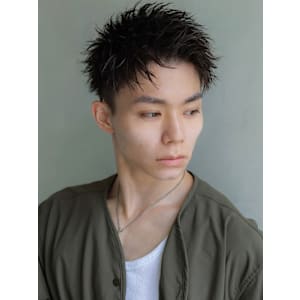 王道アップバング