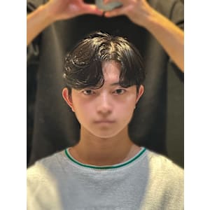 韓国風カルマパーマ 韓国スタイル メンズカット 原宿 表参道