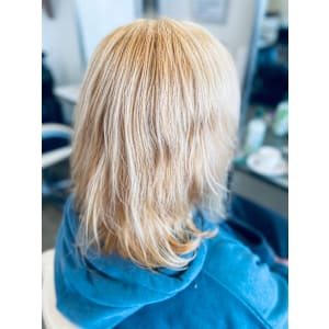 WブリーチONプラチナアッシュ