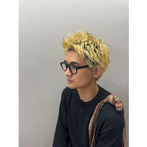 ハイトーンスパイキーショート