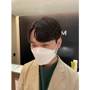 韓国ヘア ダウンパーマ 髪質改善 カルマヘア メンズ韓国ヘア