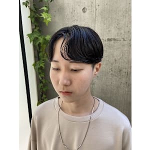 韓国風カルマパーマ 韓国スタイル メンズカット 原宿 表参道