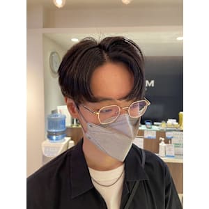 韓国風ヘア/髪質改善/メンズパーマ/カルマパーマ/マッシュ