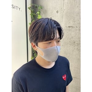 韓国風ヘア/髪質改善/メンズパーマ/カルマパーマ/マッシュ