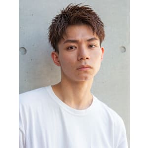 【小久保style】メンズカットツーブロックツイストウルフ