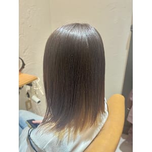 ブリーチ毛縮毛矯正