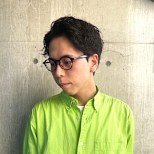 大人男子ツイストスパイラルパーマ　シャドーパーマ　福岡天神