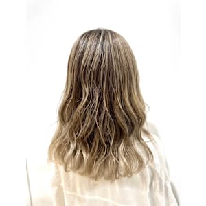 ハイライト/ホワイト/シルバー/白髪ぼかしハイライト