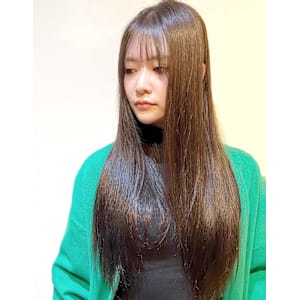 ストレートモイスチャー×ロングローレイヤー